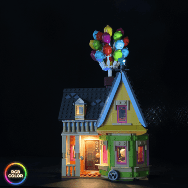 REGO DESIGN LED Light Compatible with 'Up' House 43217 Classic Building Toy Set; LED Light Kit Set, 1 Pack