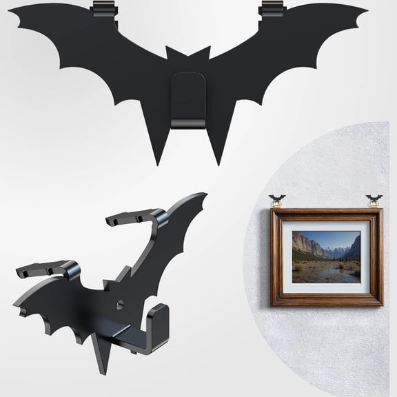 Claw Hooks, Picture Hangers for Drywall, Wall Frame Hanging Hook - Heavy Duty Art Mirror Photo Poster Painting Hanger Hardware Kit