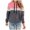 Pink, variant on Vedolay Comfort Sweatshirts Women's Sweatshirts Long Sleeve Tunic Tops Crew Neck Soft Pullover With Side Zipper Shirt,Red M