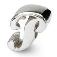 thumbnail image 1 of Reflection Beads QRS1430P Sterling Silver Letter P Script Bead, 1 of 1