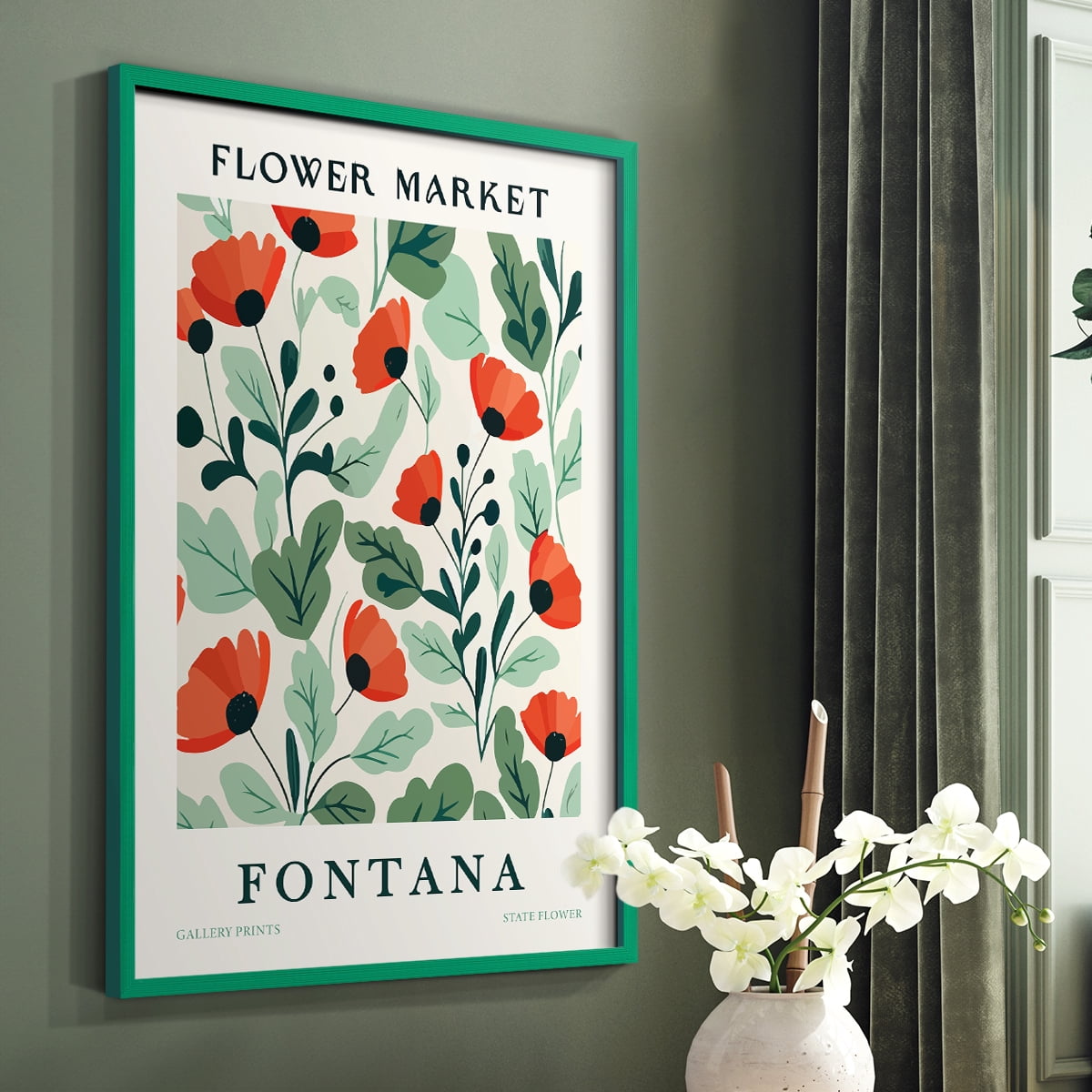 Matisse VIII Framed Print - Solid Wood