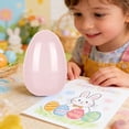 thumbnail image 5 of DefiDgd 12inch Large Egg Storage Box,Openable Eggs Box Empty Fillable Colorful Plastic Eggs for Easter Hunt Treats Candy Snack Fillers Party Supplies Home Decoration(Pink), 5 of 6