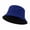 Blue, variant on Classic Cotton Bucket Hat for Summer Fishing Camping Safari Outdoors - Olive Green