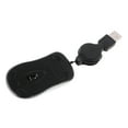 thumbnail image 3 of 2 Pcs Mini Souris Optique Compacte de Voyage Cordon Rétractable Plug and Play pour Windows (Noir), 3 of 8