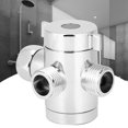thumbnail image 1 of Tee Shower Adapter, G1/2in Rust  Durable Shower Adapter, for Toilet Kitchen Hotel Bathroom, 1 of 8