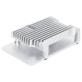 thumbnail image 3 of Boîtier de carte mère en alliage d'aluminium, composants électroniques durables, noir, pour Raspberry Pi4, 3 of 4