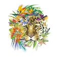 thumbnail image 1 of RGASUIJ Animal Head Heat Transfer Paper Iron On Stickers Arts Stickers For Clothes, Bags And Hats Household Tool, 1 of 3