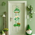 thumbnail image 4 of PEONAVET St. Patrick's Day Door Sign, Hanging Happy St. Patrick's Day Door Ornament Green Shamrock Door Decor for Home Holiday Party Decor, 4 of 6