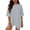 001 Gray, variant on Htigea Womens Summer 2 Piece Outfits Crewneck Tunic Tshirts Matching Slim Fit Shorts Cute Polka Dots Lounge Sets Pink S