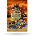 thumbnail image 1 of WWS-Margaritaville Trespassers Metal Sign, 11 x 17-inches, Multi, One Size,Red, 1 of 4