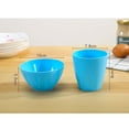 thumbnail image 2 of 3 Pcs Plastic Bowls Colorful Reusable Salad Bowls Facial Mask Seasoning Bowls Home Household Bowls (Random Color), 2 of 8