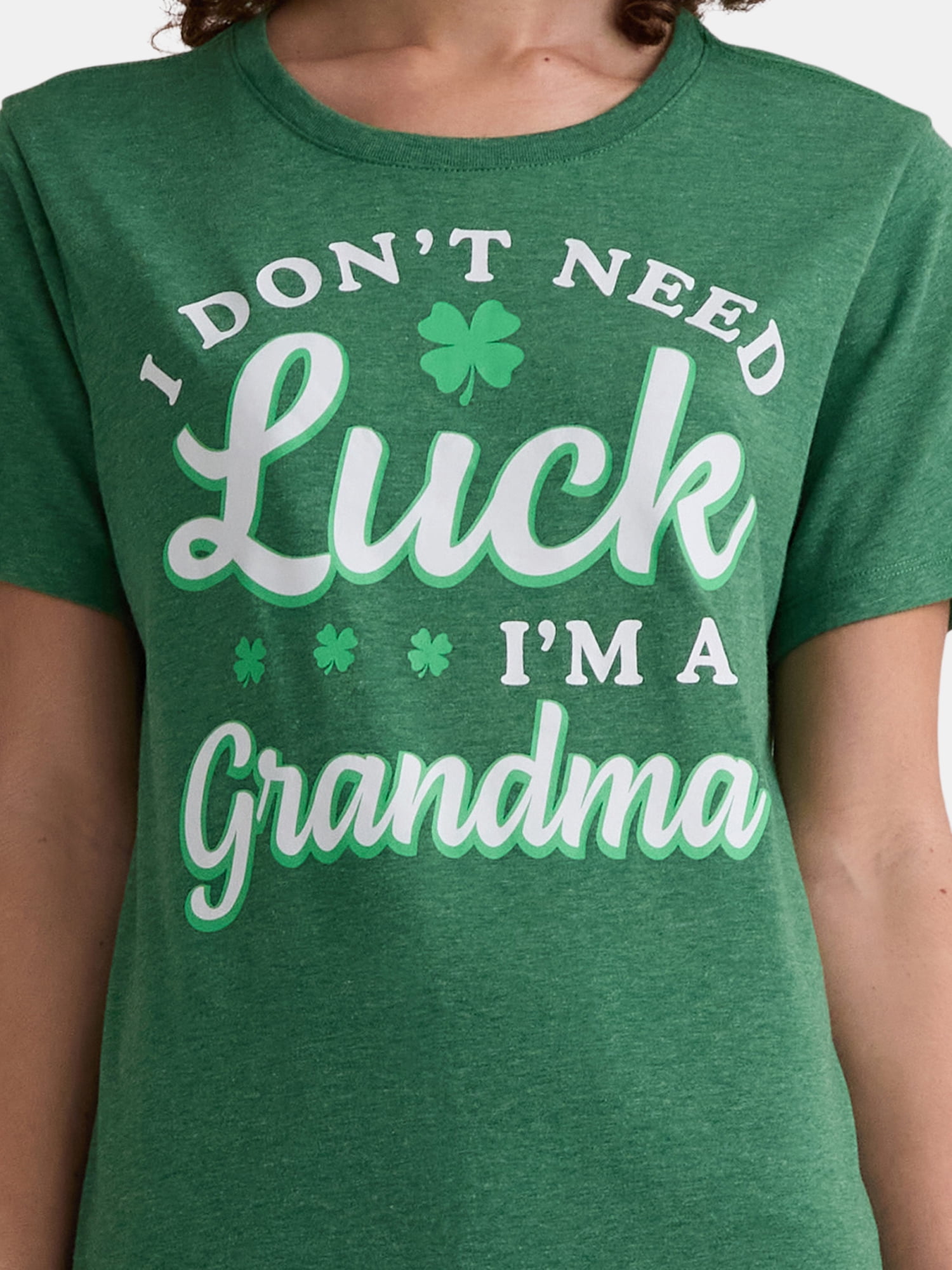 Way to Celebrate Women's St. Patrick's Day Graphic Tee, Sizes S-XXXL