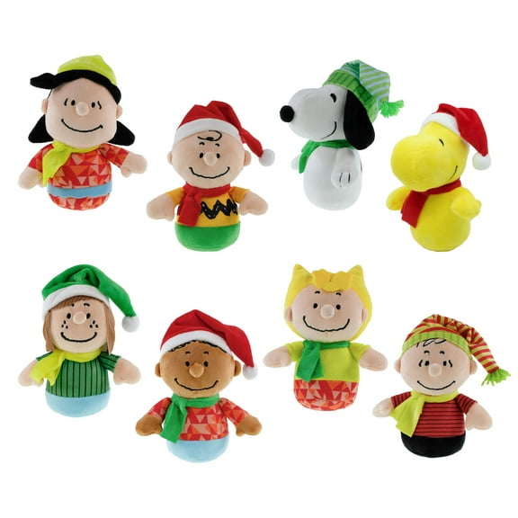 Peanuts 75th Anniversary Plush Pals, 8 Characters, 6 Inches Tall by Ruz