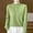 Green, variant on Sentmoon Womens Sweaters Round Neck Solid Color Women Long Sleeve Tops Oversized Knitted Breathable Loose Sweat Shirt Trendy Fall and Winter for Cozy Night in Sweater L