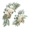 thumbnail image 1 of 2 piezas de flores artificiales Strade Fareast Limited decoración de fondo 60 x 40 cm 40 x 30 cm, 1 of 8