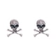 thumbnail image 1 of Broche de calavera estilo Punk Sonducket 2piezas Plata antigua, 1 of 5