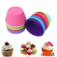 thumbnail image 3 of 12 Piece Silicone Cupcake Mold Set, Muffin Baking Cups for Baking and Dessert Prep, TIKA, 3 of 8