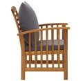 thumbnail image 5 of vidaXL 5 Piece Patio Lounge Set with Cushions Solid Acacia Wood, 5 of 9