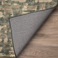 thumbnail image 3 of Bravado Indoor/Outdoor Beige Camouflage 1'8" x 2'6" Non-Skid Accent Rug, 3 of 5