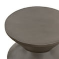 thumbnail image 4 of Lizzie Concrete Indoor Outdoor Accent Stool End Table, 4 of 6