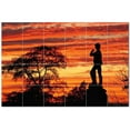 thumbnail image 1 of Famous Places Ceramic Tile Mural Kitchen Backsplash Bathroom Shower, 404732-XL64, 1 of 3