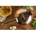 thumbnail image 4 of Solid Copper Saucepan with Lid | Handmade Copper Pan Cooking Pot | Handled Turkish Copper Kitchen Utensil Sets, 4 of 7