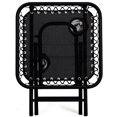thumbnail image 4 of Gymax 3PC Zero Gravity Reclining Lounge Chairs Table Pillows Folding Portable Black, 4 of 9