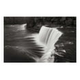 thumbnail image 2 of Majchrowicz, Alan 24x17 Gold Ornate Wood Framed with Double Matting Museum Art Print Titled - Tahquamenon Falls Michigan I BW, 2 of 4