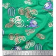 thumbnail image 1 of Soimoi Cotton Duck Fabric Clouds,Hot Air Balloon & Helicopter Transport Fabric Prints by Yard 42 Inch Wide, 1 of 1