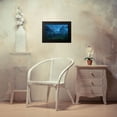 thumbnail image 4 of Zhang, Yan 18x13 Black Modern Framed Museum Art Print Titled - Gloomy Mountain, 4 of 5