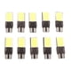 thumbnail image 2 of Bombillas para matrícula, 10 unidades, bombillas LED COB T10 W5W, bombillas de cuña, claridad notable, 2 of 9