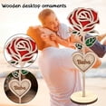 thumbnail image 2 of Mother's Day Roses Lasers Cut Art Wood Flower Heart Love Gift. C4P4 Mama, 2 of 8