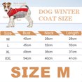 thumbnail image 4 of Abrigos de invierno para perros, chaleco polar para perros con arnés incorporado, traje de nieve para perros para clima frío, chaqueta acolchada de invierno para perros a prueba de viento, 4 of 6