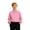 F175-Pink, variant on FYDUU Teens Boys Shirts Solid Color Long Sleeve Dress Shirts Kids Lapel Button Down Tops Formal School Uniform Shirt Back To School Wear 10-11 Years