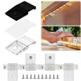 thumbnail image 2 of PFDDRW Self-Adhesive Mounting LED Light Strip Clips Cable Cord Hook Organizer Wire, 2 of 8