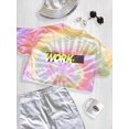 thumbnail image 3 of When In Doubt Work Out Tie Dye Spiral Women -Image by Shutterstock, Female Small, 3 of 4