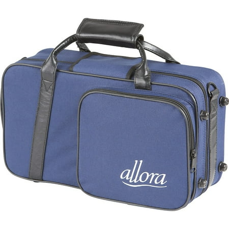Allora Clarinet Case Blue, with Exterior Pocket