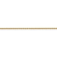 thumbnail image 3 of 14K Yellow Gold chain Rope Pendant 20 in 1.3 mm, 3 of 5