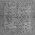 thumbnail image 1 of Ahgly Company Indoor Square Oriental Gray Traditional Area Rugs, 4' Square, 1 of 4
