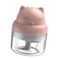 thumbnail image 2 of Picadora de Ajo Picadora de Ajo Inalámbrica Eléctrica USB Picadora de Ajo Molinillo de Jengibre Recargable Portátil, 100ML, Rosa Yuarrent HA003928-01B, 2 of 7