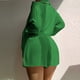 thumbnail image 5 of Blusa Trajes de playa de 2 piezas traje de baño de manga larga cubrir trajes de verano para mujeres Ygjytge Verde T S para Mujer, 5 of 7