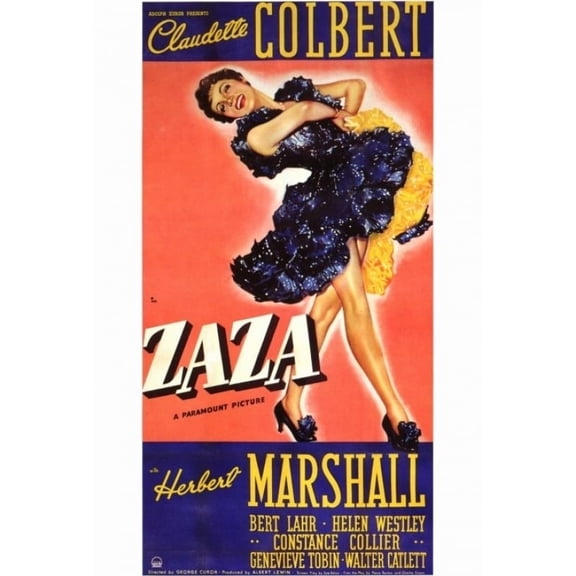 Posterazzi MOVCF3300 Zaza Movie Poster - 27 x 40 in.