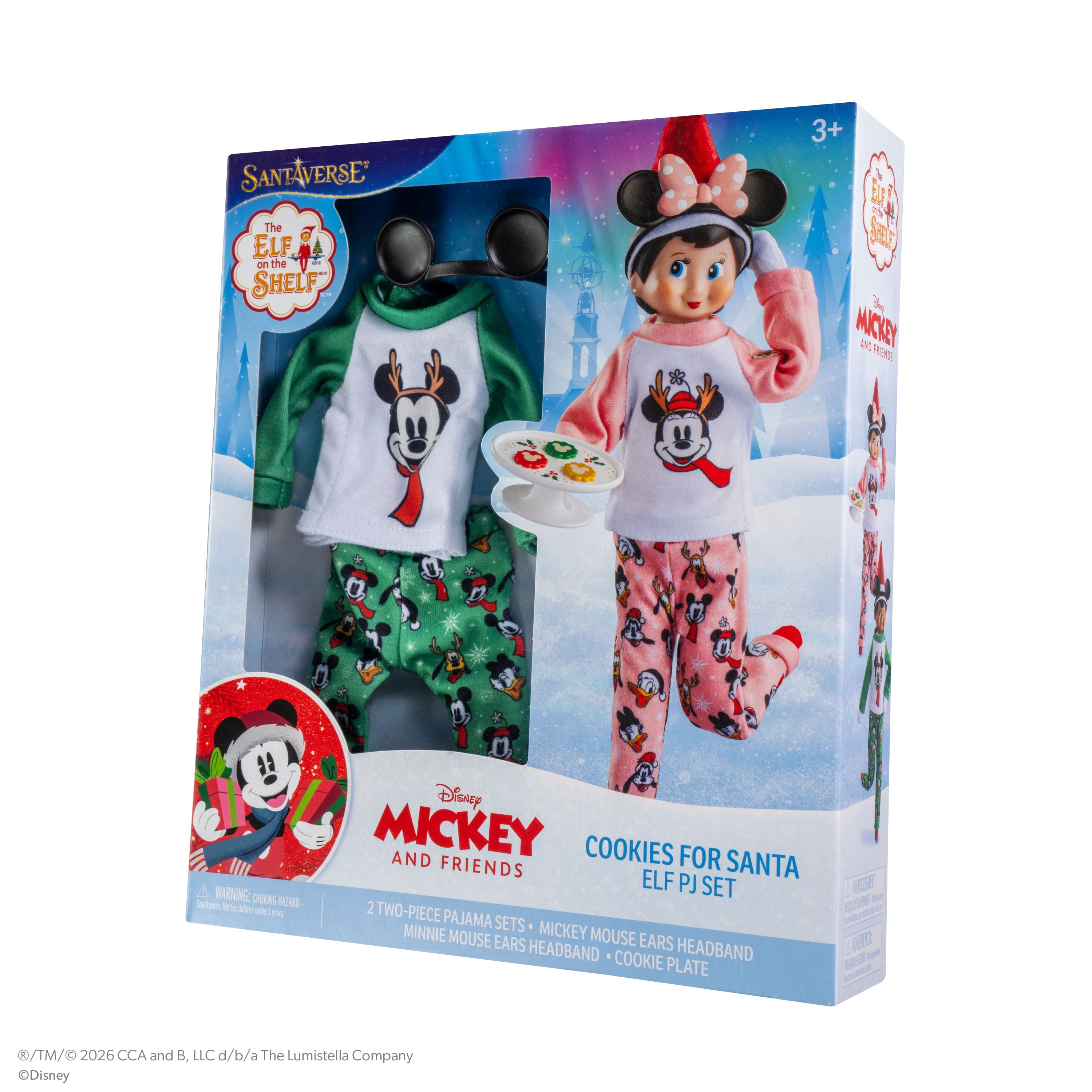 Claus Couture® Cookies for Santa Elf PJ Set