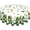 Gnomes Shamrock, variant on St. Patrick''s Day Tablecloth Round 70 x 70 Inch Gnomes Shamrock Round Table Cloth Polyester Fabric Gold Green Clover Elf Holiday Table Cover for Kitchen Party Picnic Outdoor Decor