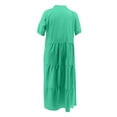 thumbnail image 2 of Jiyugala Dresses for Women 2023 Plus Size Women's Fashion Casual Lapel Dresses, 2 of 6