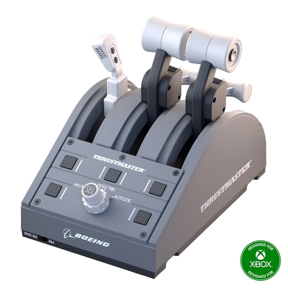 Thrustmaster TCA Quadrant Boeing Edition – Throttle Quadrant for Xbox Series X|S & PC, Realistic Flight Simulator Controls