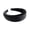 Black, variant on Pleuche Sponge Headband For Women Girls - Soft Adjustable Hairband For School Party Daily Use