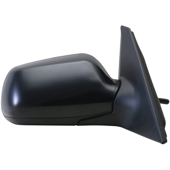 66563M - Fit System Passenger Side Mirror for 04-09 Mazda 3 black, foldaway, Manual Remote