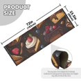 thumbnail image 5 of Yayeee Runner Rug for Bedroom 2'x6' Machine Washable Hallway Non Slip Mat, Chocolate Cakes, 5 of 8