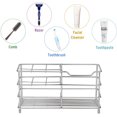 thumbnail image 4 of Amazer Toothbrush Holder, Stainless Steel Toothpaste and Toothbrush Holder with Multi-Functional 7 Slots, Stand Bathroom Organizer for Toothbrush, Toothpaste, Facial Cleanser, Comb, Nickel, 4 of 5